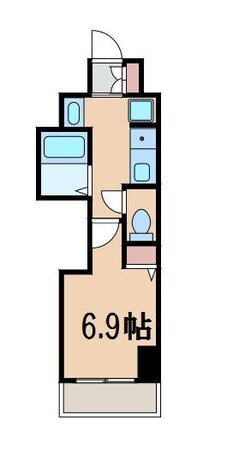 東梅田駅 徒歩7分 4階の物件間取画像